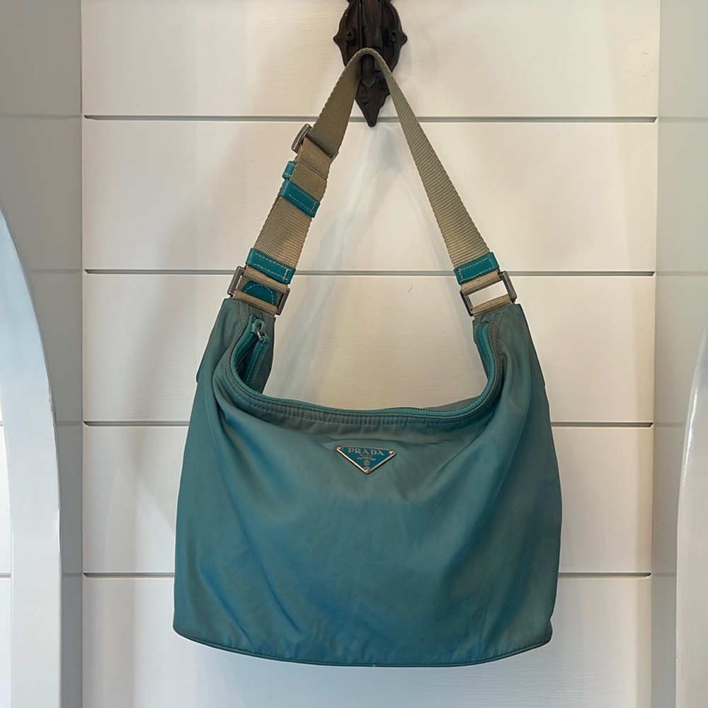 Prada Vintage Nylon Hobo Bag